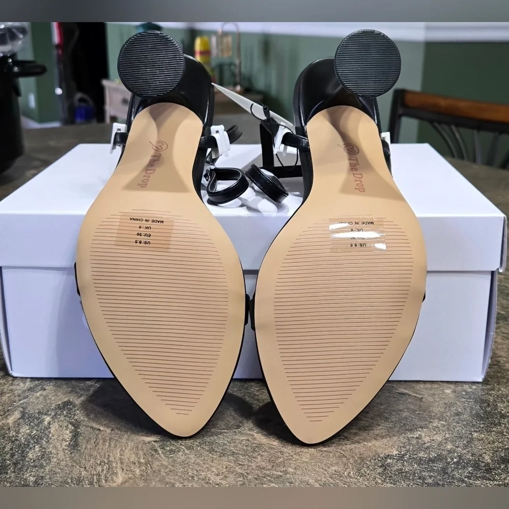 The Drop Women's Lina Trend Heel Sandal #1212